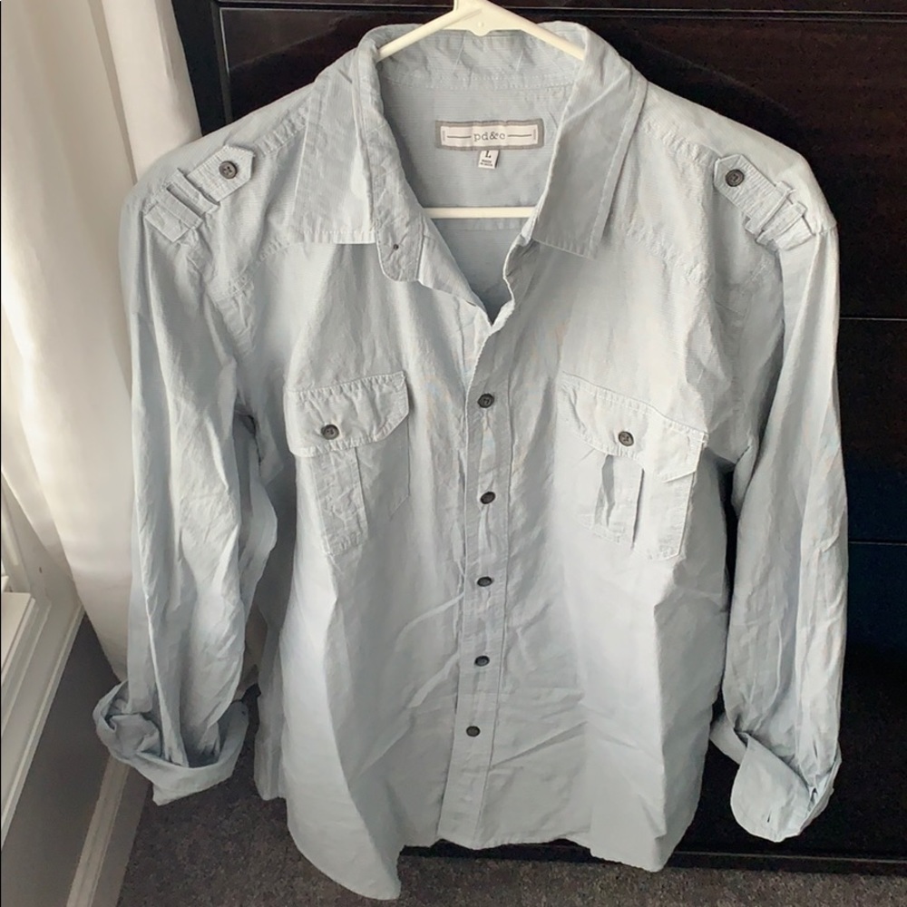 Large Men’s button down shirt